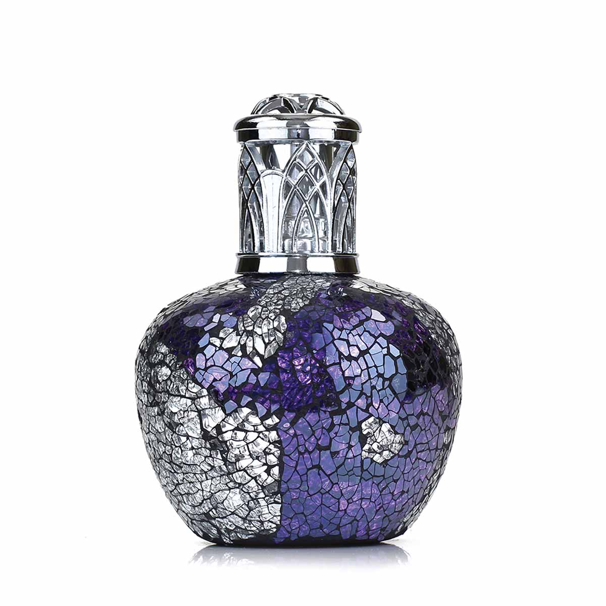 mosaic fragrance lamp in purple | Carathea