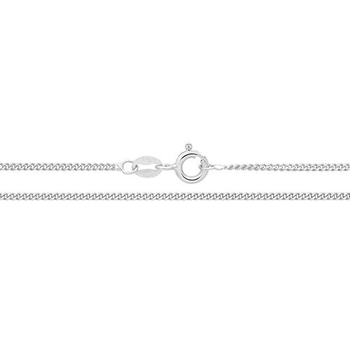 Silver Curb Chain - Various Lengths