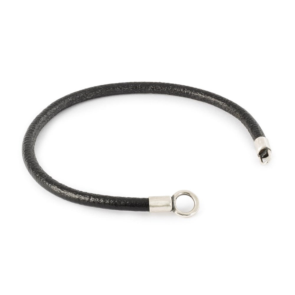 Trollbeads Leather Cord Bracelet in Black