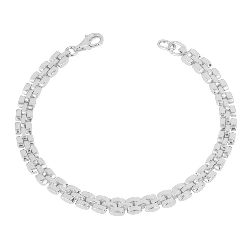 Silver Watch Chain Bracelet Carathea