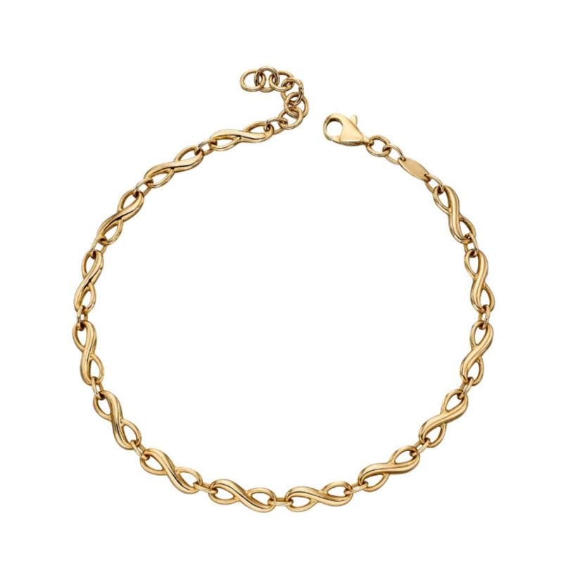 9ct Gold Infinity Bracelet Carathea Jewellers