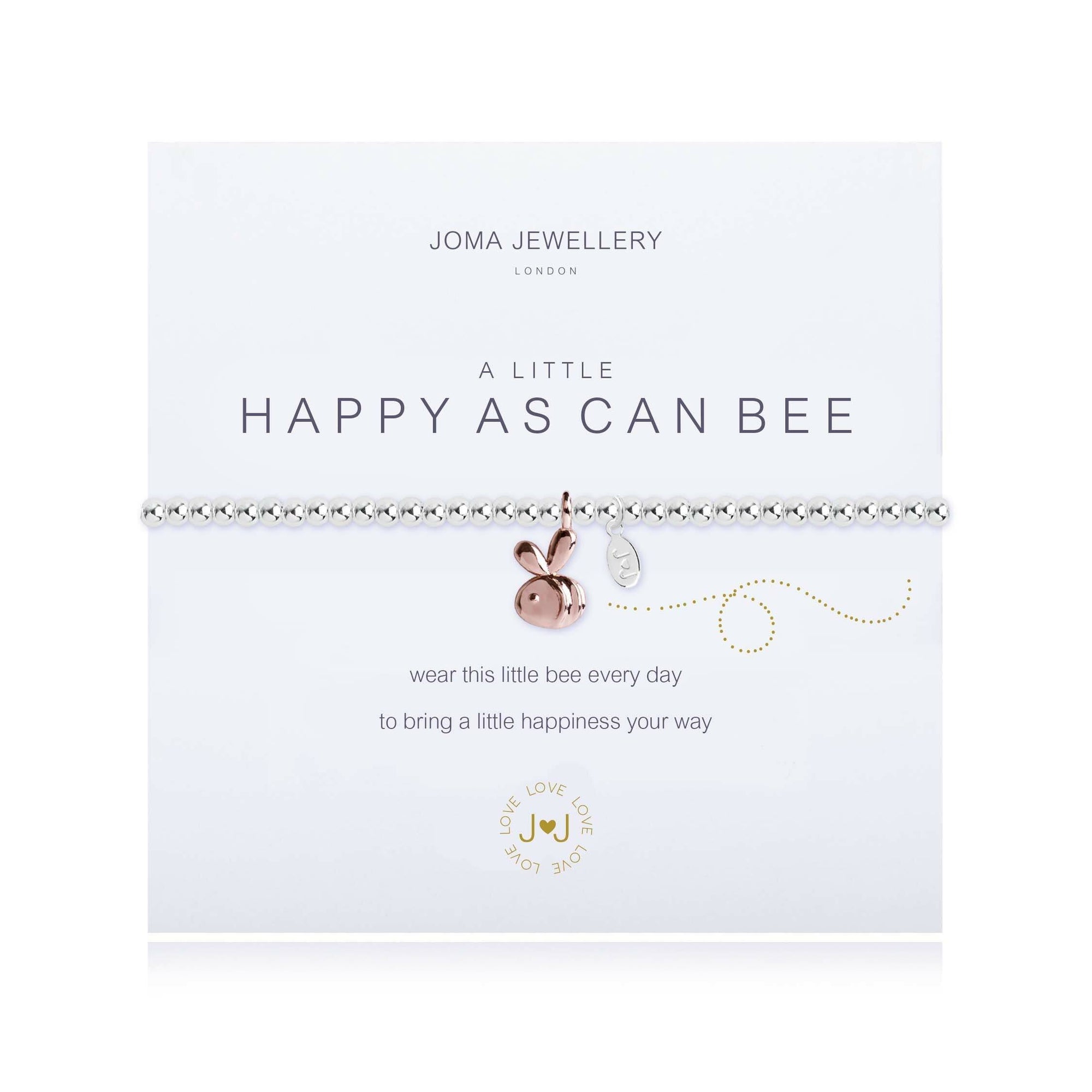 Joma Happy As Can Bee "A Little" Bracelets JOMA JEWELLERY 