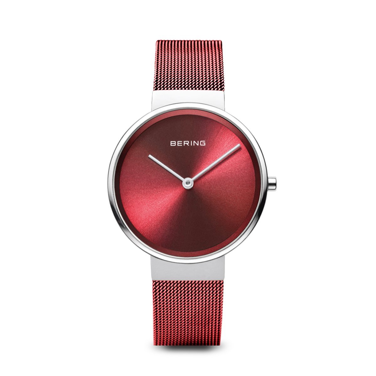 Ladies Bering Watch with Red Milanese Strap 14531-303 Watches Bering 
