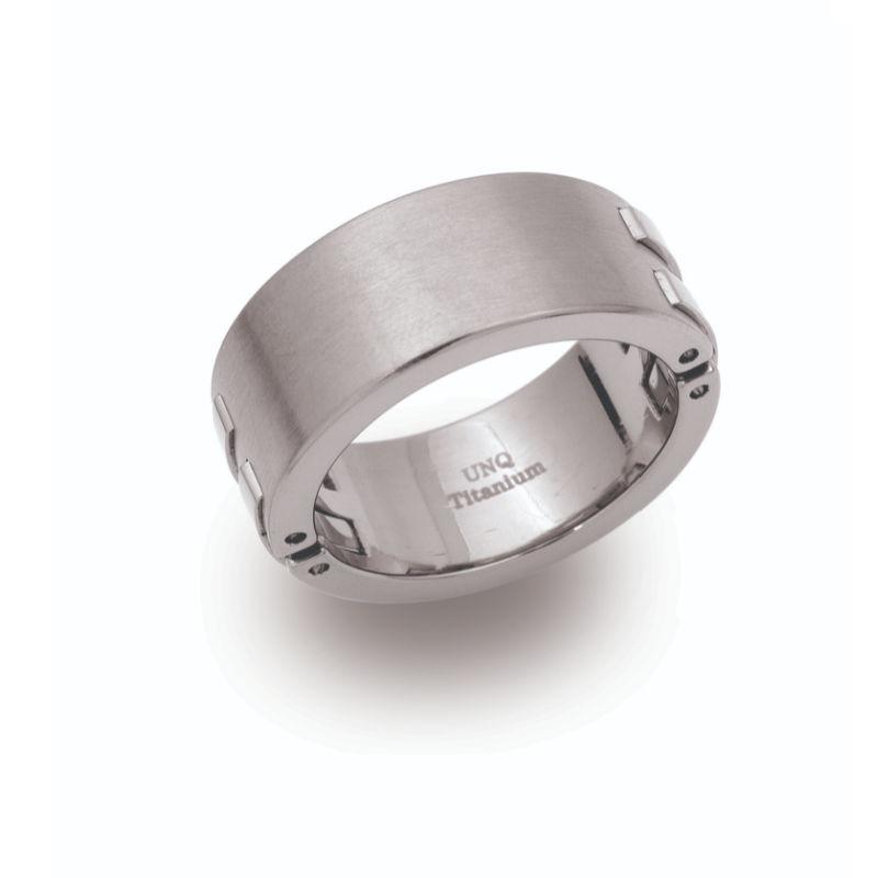 Men's Titanium Ring Men's Rings unique O 3/4 