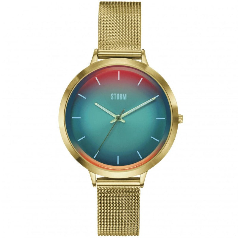 Storm Mini Styro Gold and Turquoise Watches Storm London 