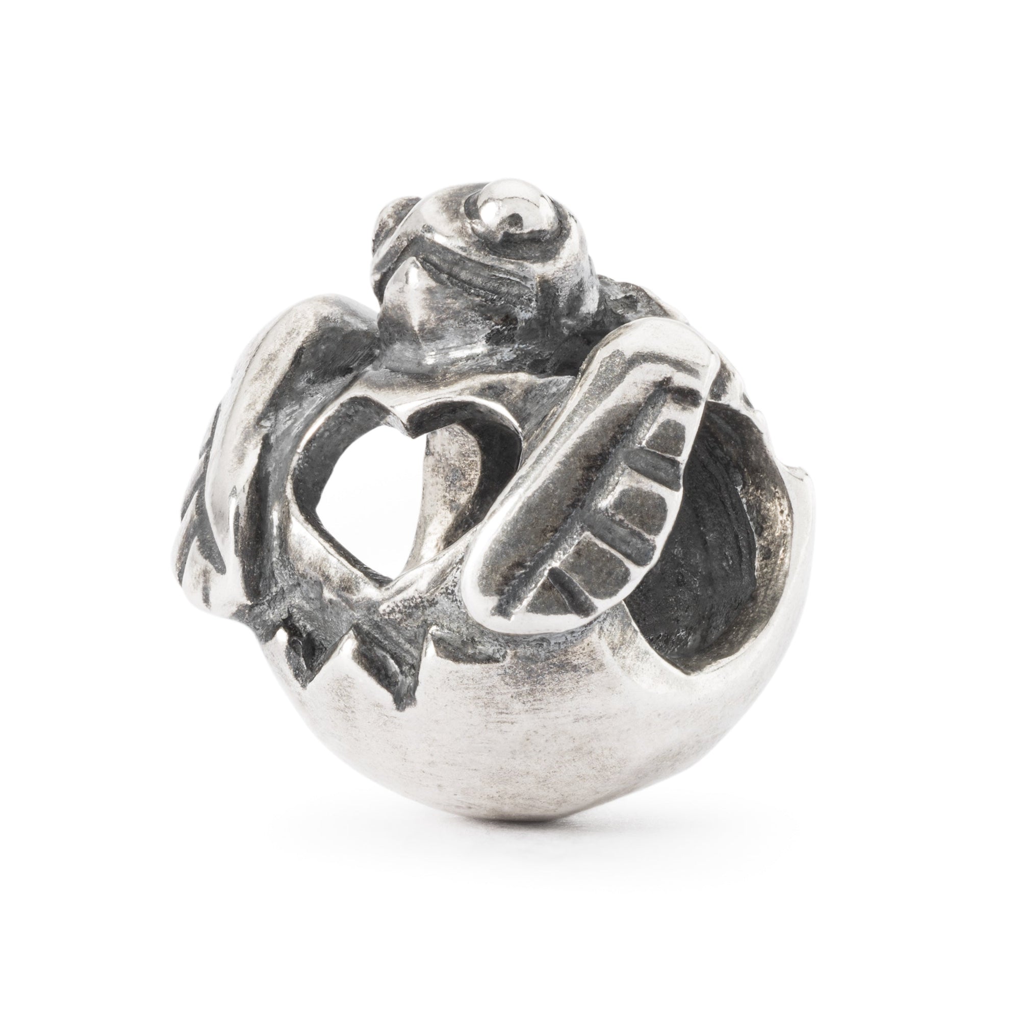 trollbeads silver turtle bead