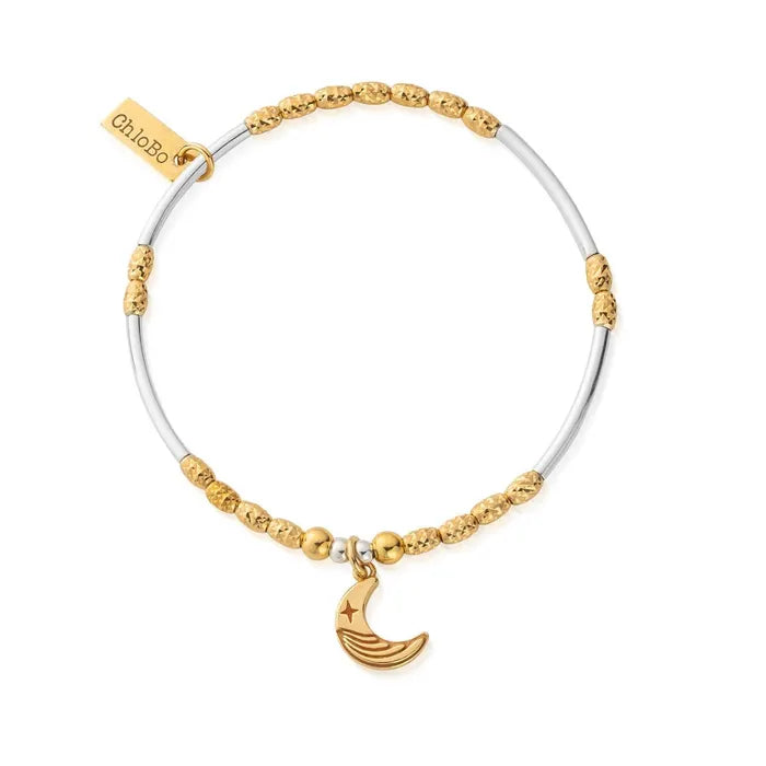 Chlobo Gold and Silver Luna Moon Bracelet | Carathea