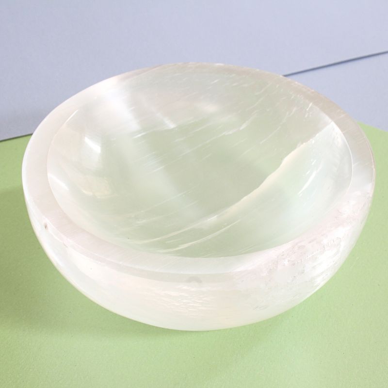 selenite bowl