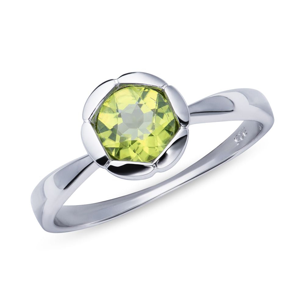 august birthstone peridot ring 