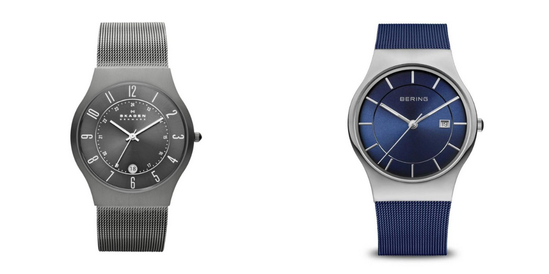 Skagen vs Bering watches