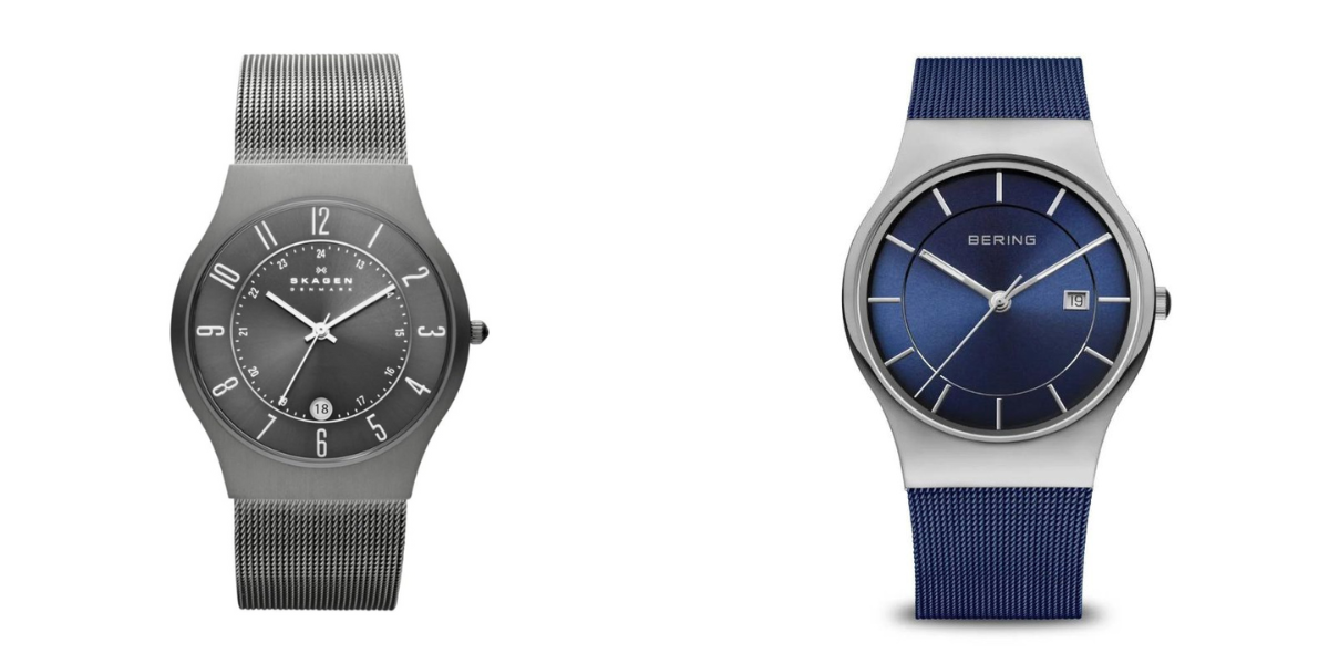 Skagen vs Bering watches