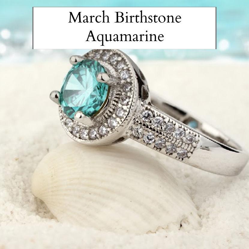 
    March - Aquamarine
  