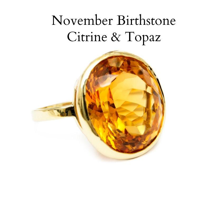 November - Citrine & Topaz