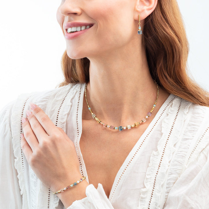 Coeur de Lion Multicolour Crystal necklace, bracelet & earrings - Carathea & Jools