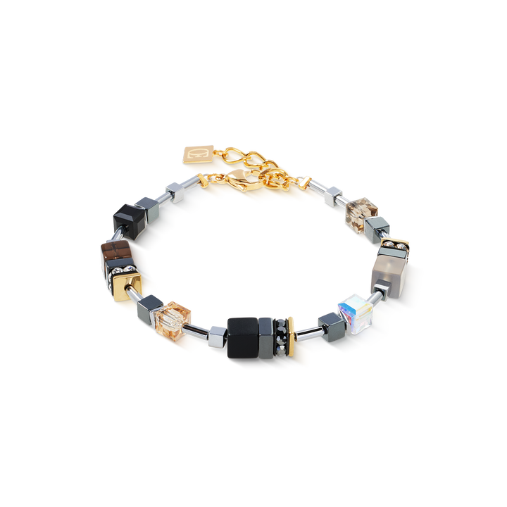 Coeur de Lion Geocube® bracelet in greys - Carathea & Jools