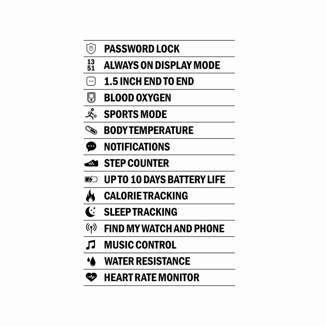 Sekonda smart watch with a silver band and touchscreen display.