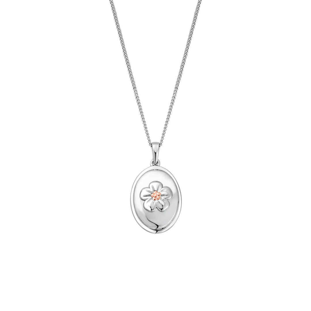 clogau gold forget-me-not pendant - Carathea & Jools authorised stockists