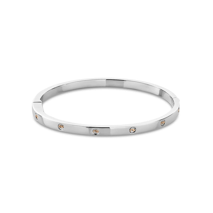 Clogau® Insignia Sterling Silver Slim Bangle