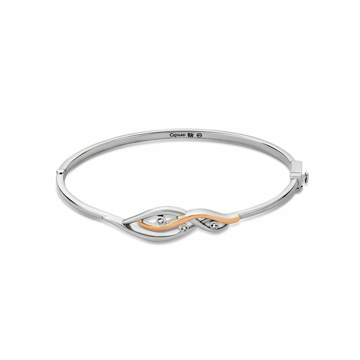 Clogau® Nature's Wonder Sterling Silver Waterfall Bangle with Topaz