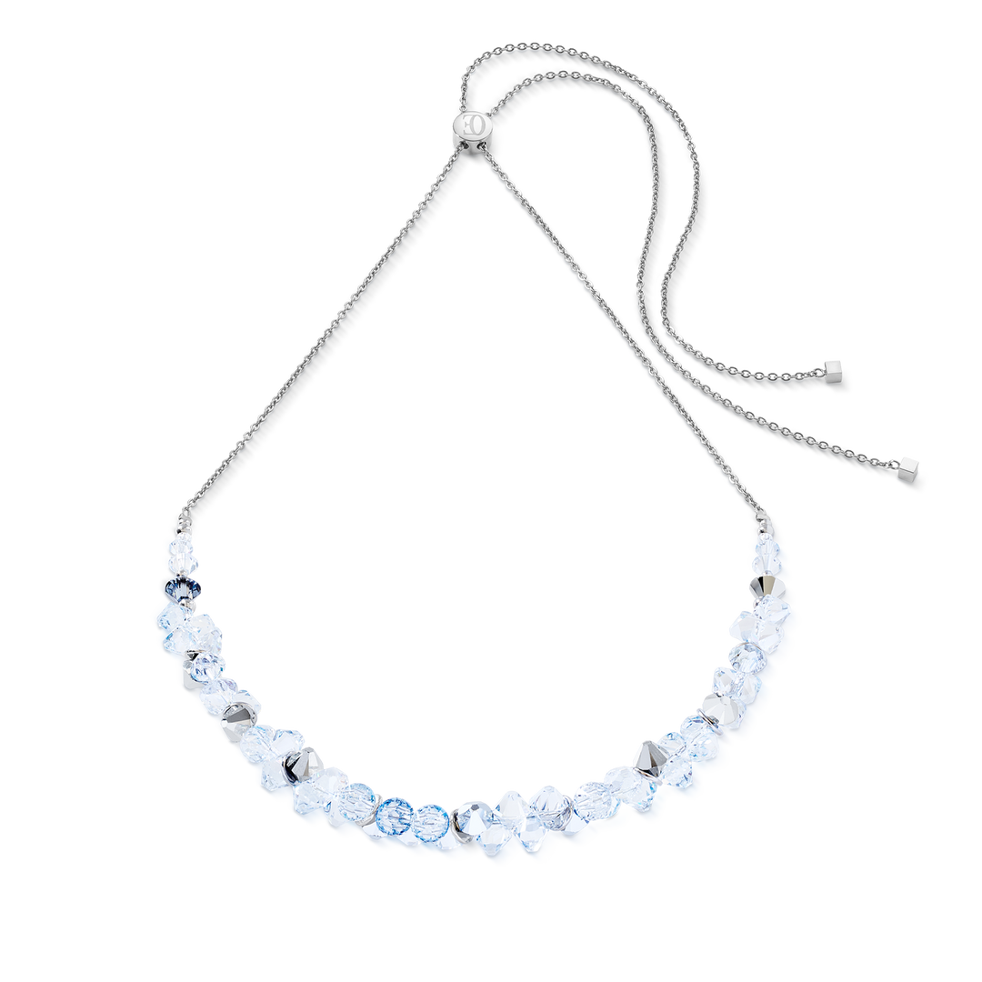 sparkling Swarovski crystal necklace with slider - Carathea & Jools