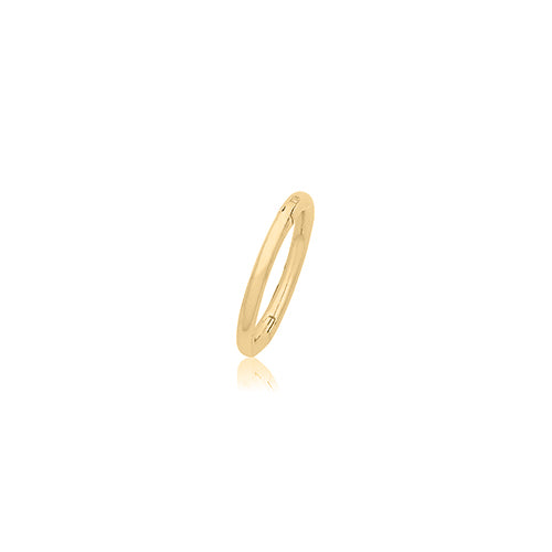 gold clicker earring - Carathea jewellers