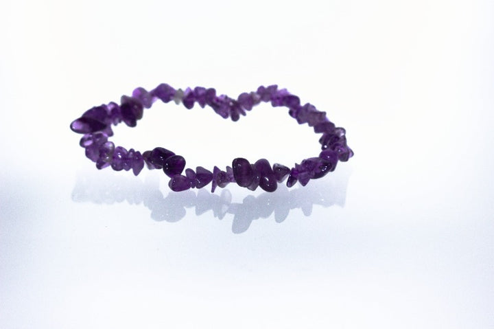Amethyst chip bracelet - Carathea
