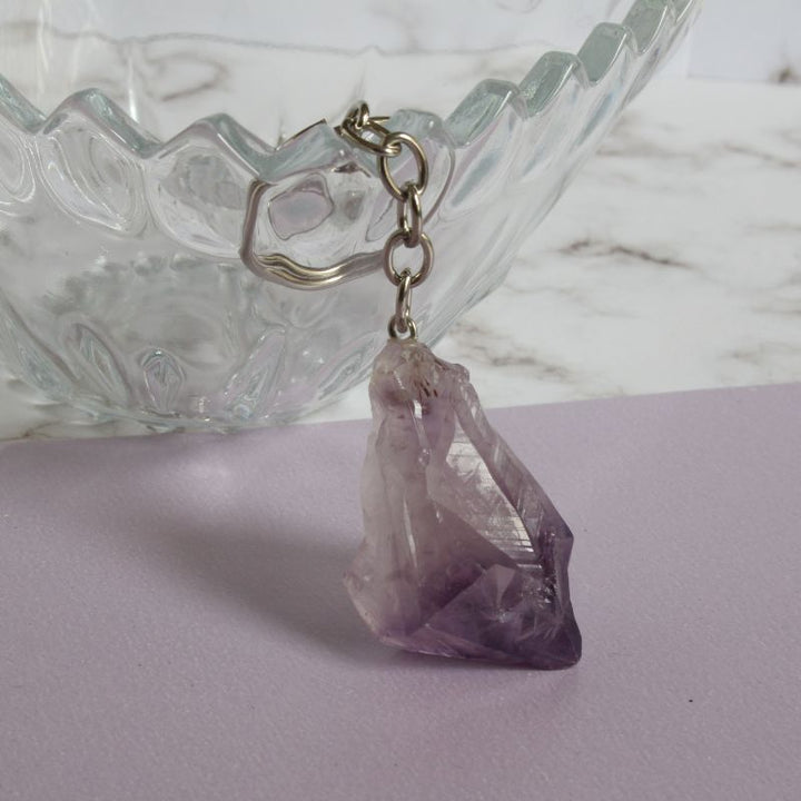 Amethyst Point Keyring