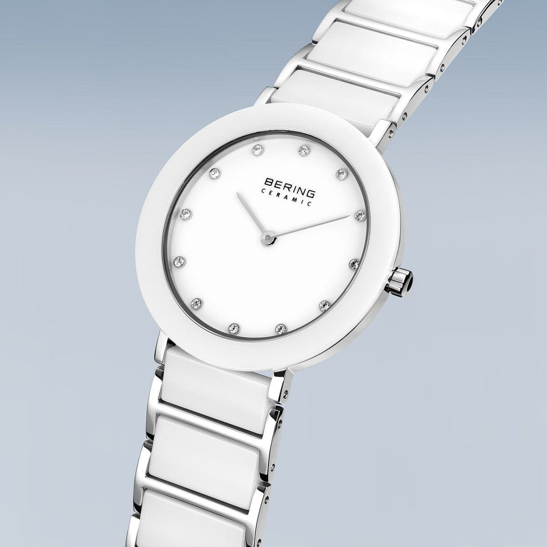 Bering Ladies White Ceramic Watch 11435-754