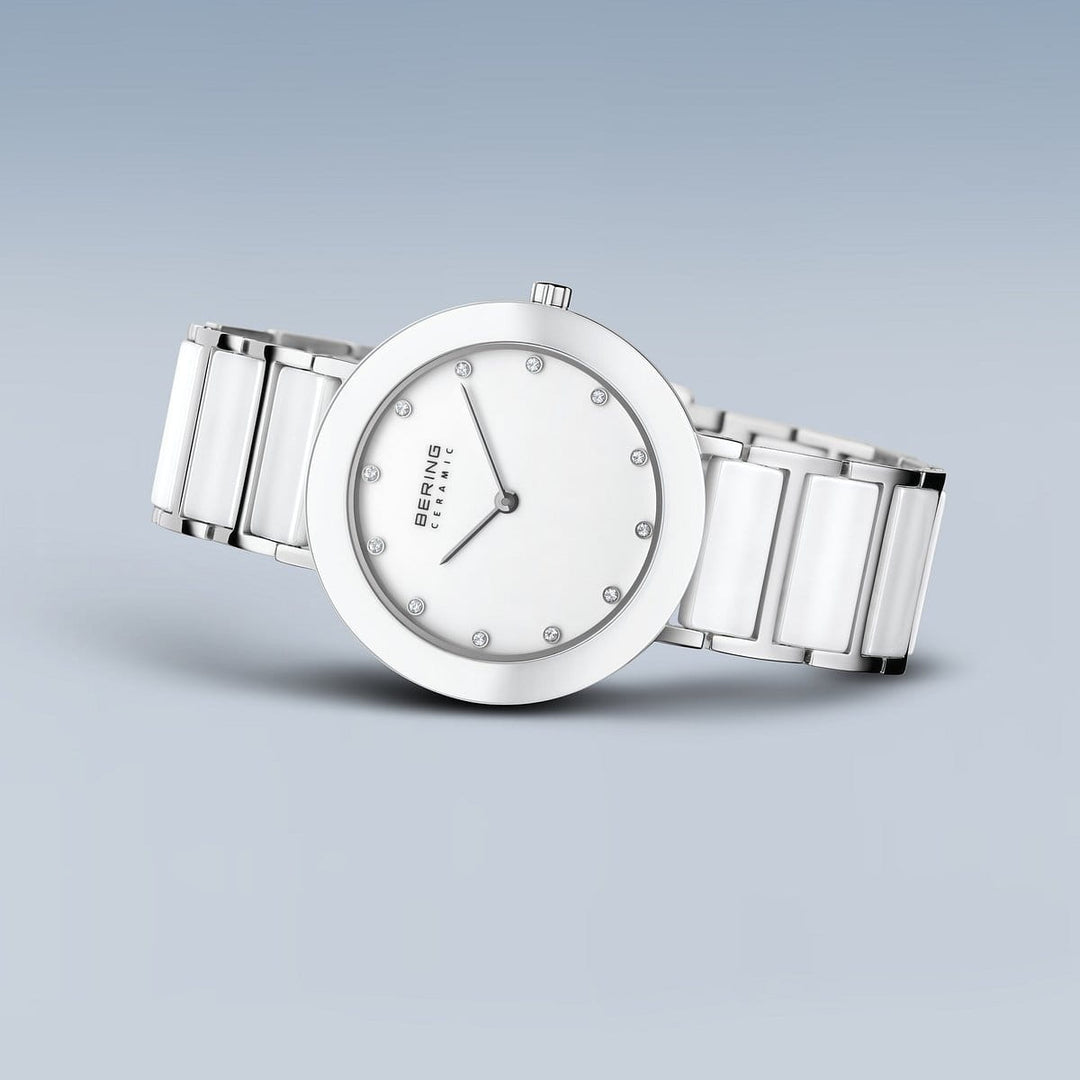 Bering Ladies White Ceramic Watch 11435-754