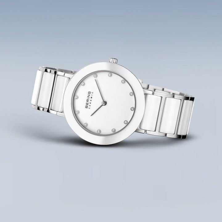 Bering Ladies White Ceramic Watch 11435-754