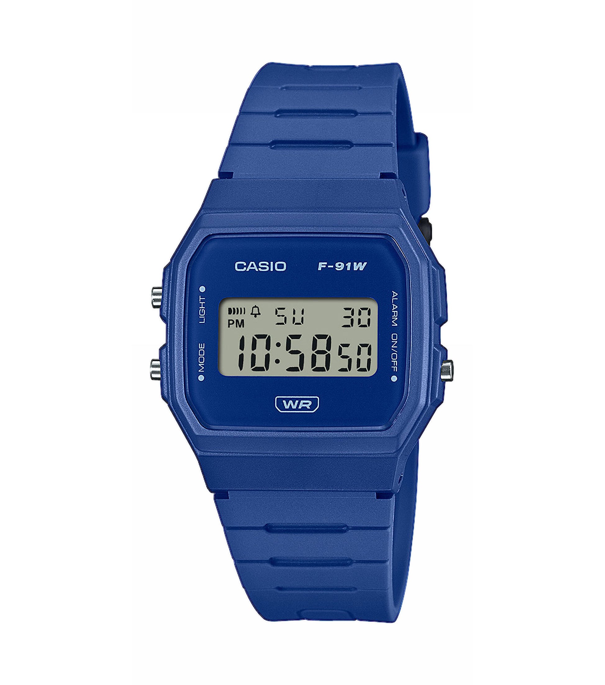 Casio digital watch in blue - Carathea watches