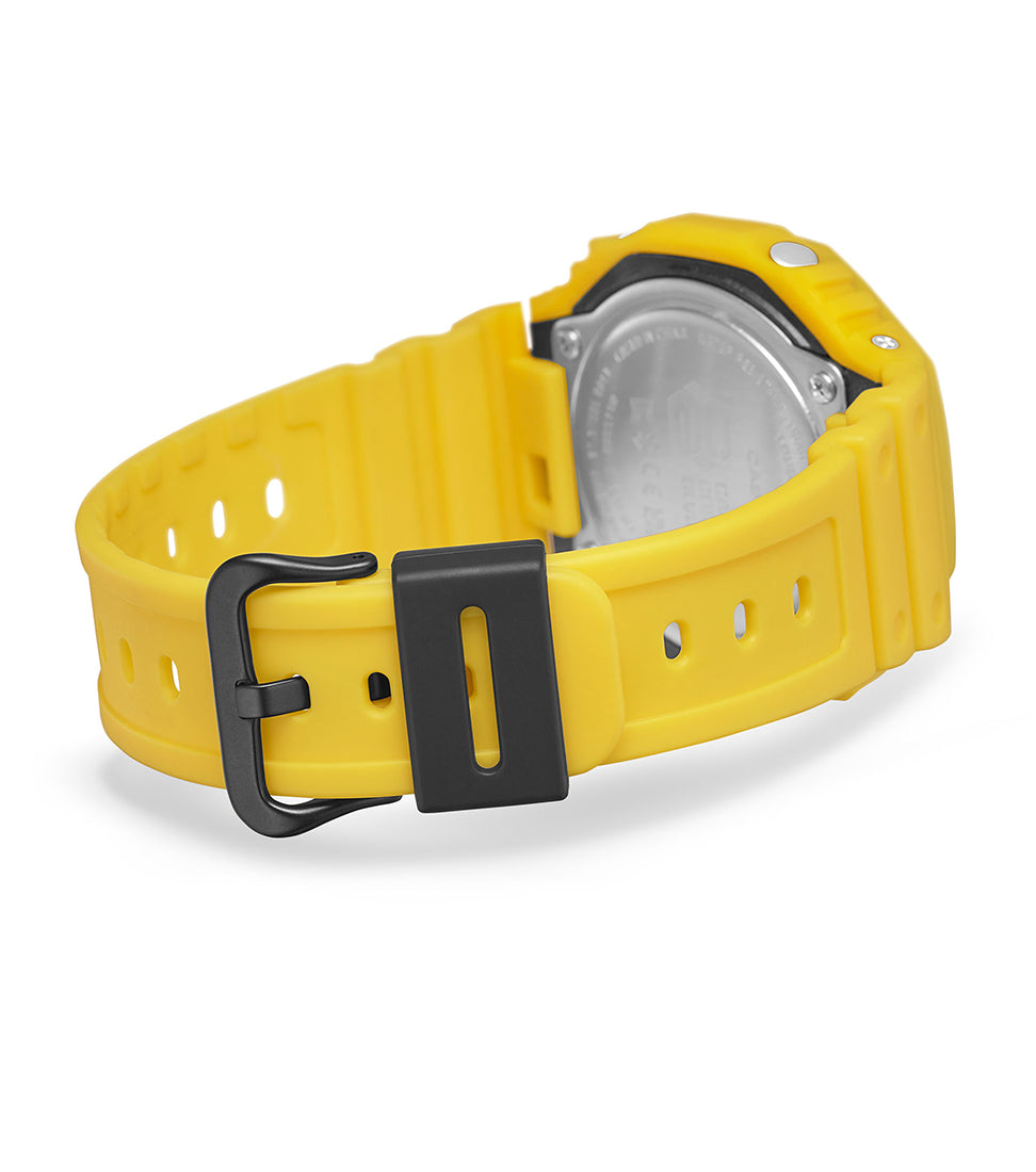 Casio yellow G-Shock watch with solar and bluetooth connectivity - Carathea & Jools