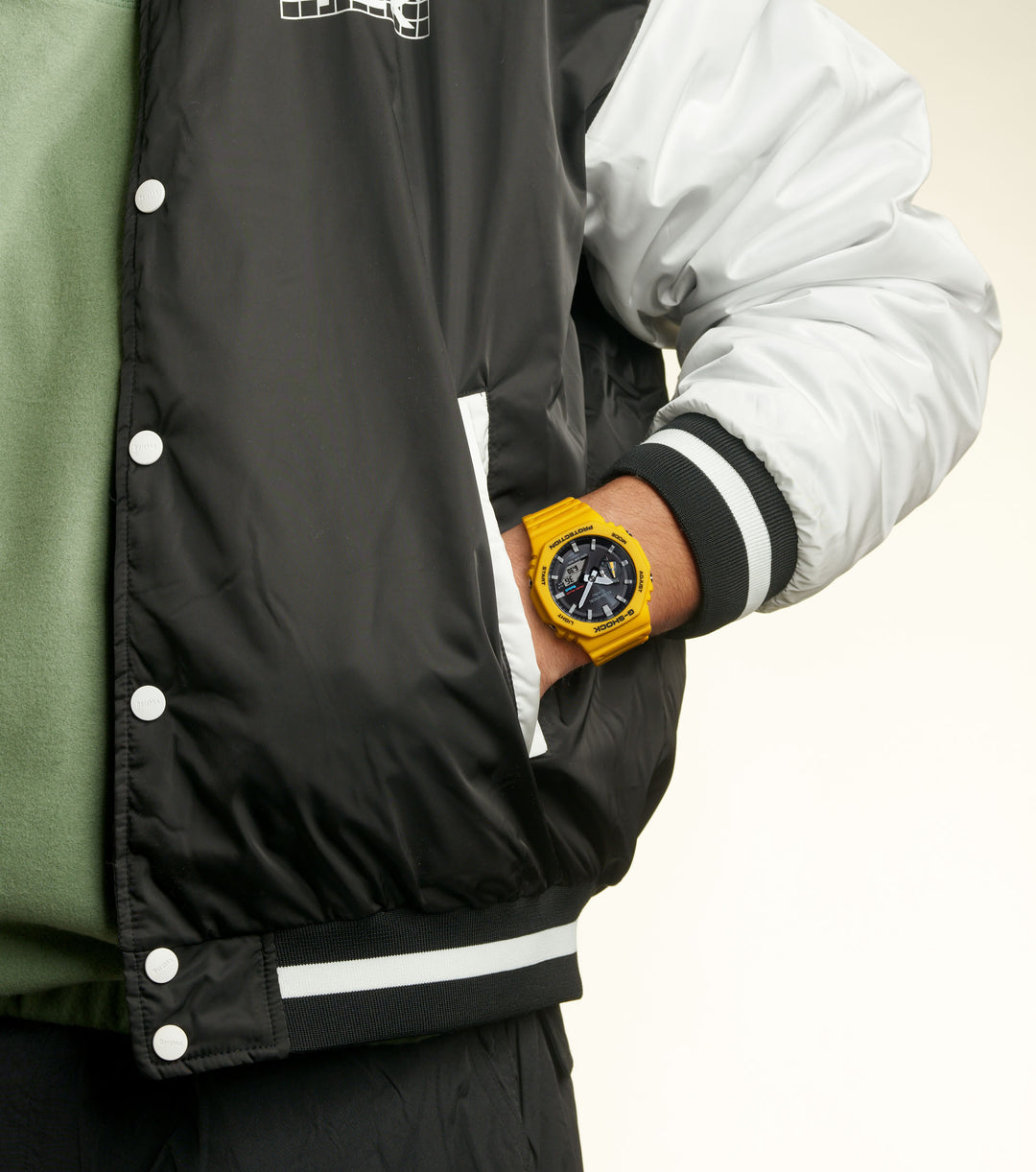 Casio yellow G-Shock watch with solar and bluetooth connectivity - Carathea & Jools
