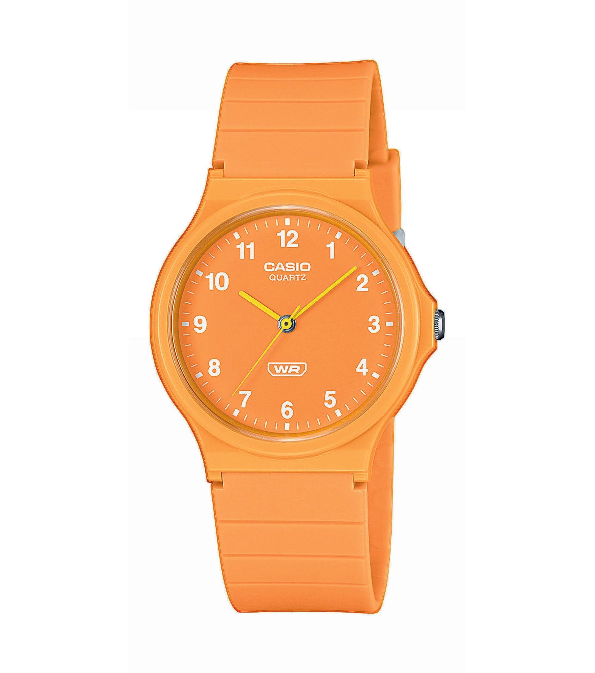 Casio Orange Easy Reader watch - Carathea jewellers