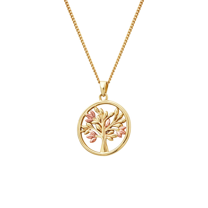 9ct gold Clogau Tree of Life pendant - Carathea jewellers