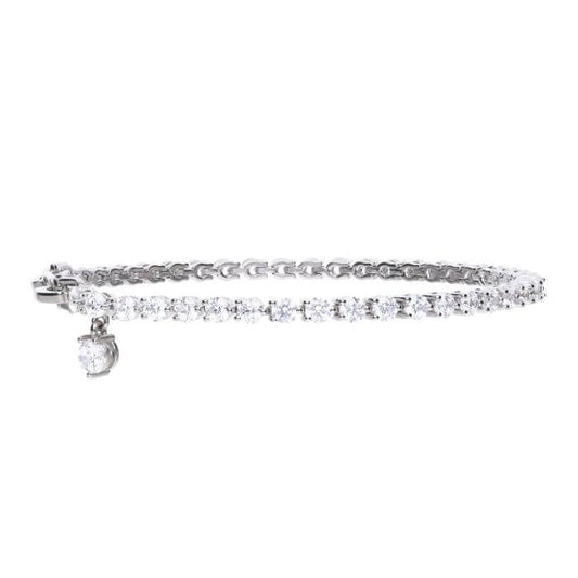 Diamonfire small zirconia tennis bracelet - Carathea 