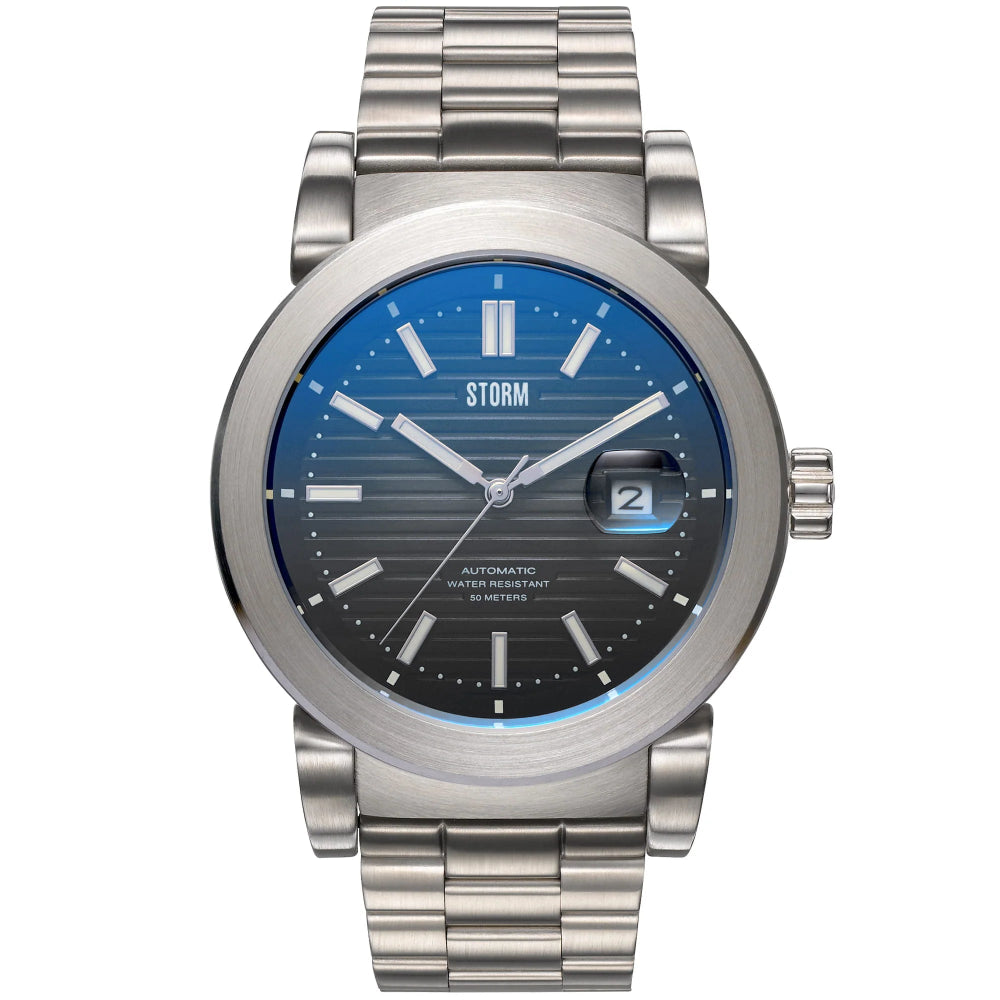 Storm men's automatic watch with lazer blue dial - Carathea & Jools