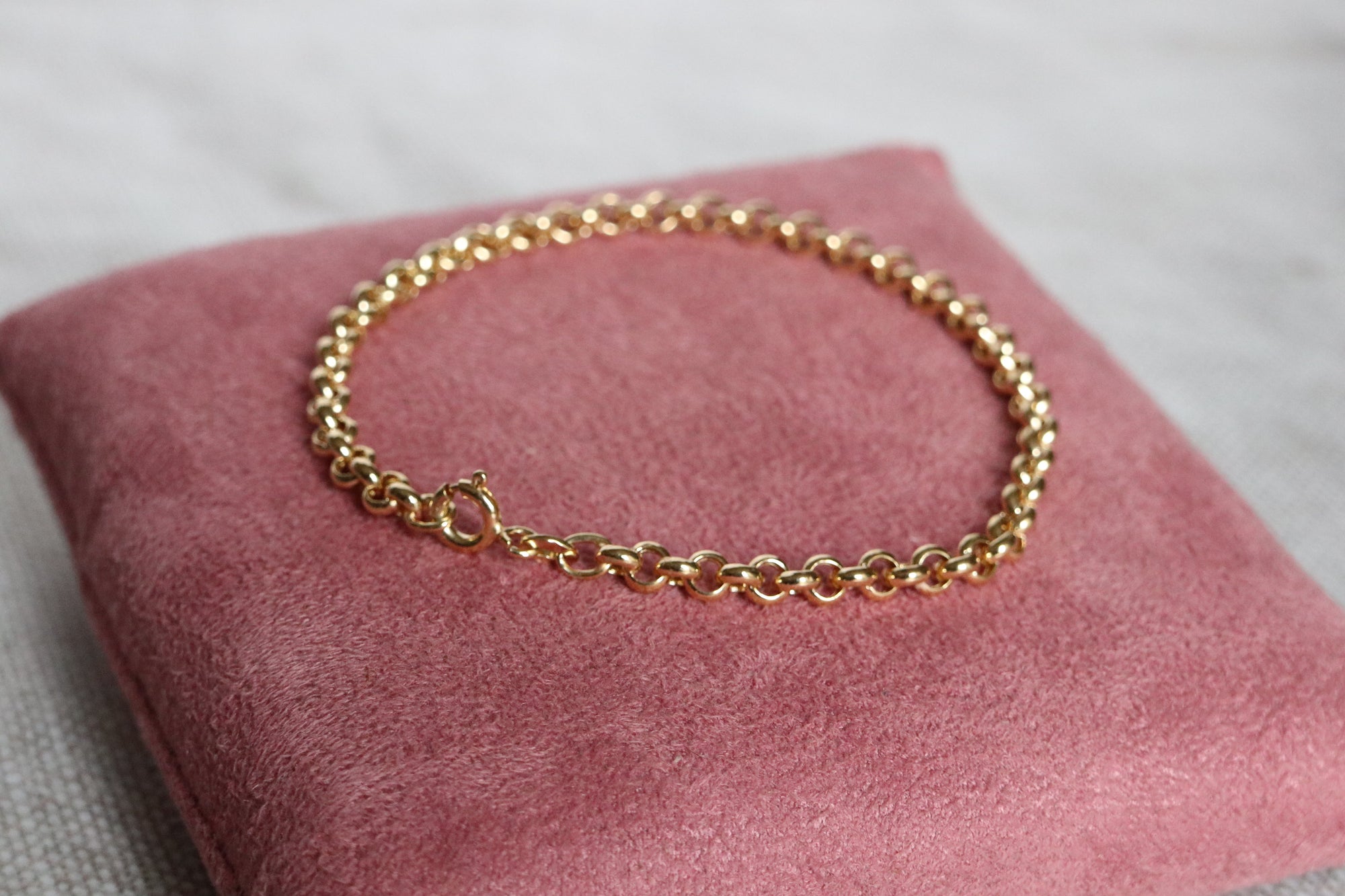 Gold Belcher Bracelet