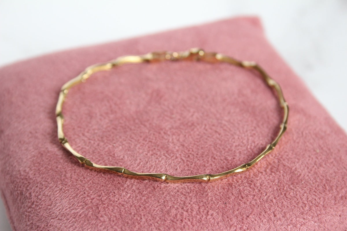 Gold Wave Bracelet Jewellery Carathea