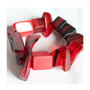  red Jackie Brazil bracelet - Carathea