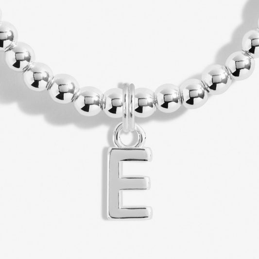 Joma Letter E bracelet - Carathea jewellers