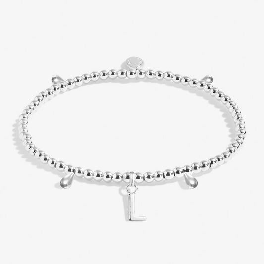 Joma Letter L Initial bracelet - Carathea jewellers