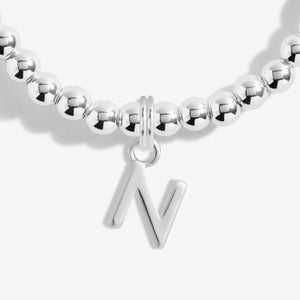 Joma Letter N Initial bracelet - Carathea jewellers