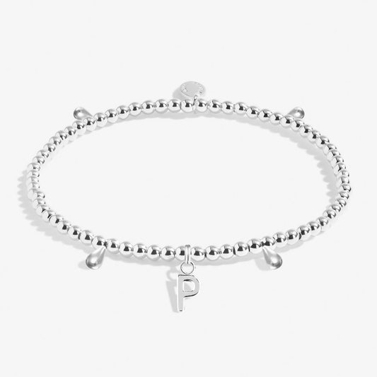 Joma Letter P Initial bracelet - Carathea jewellers