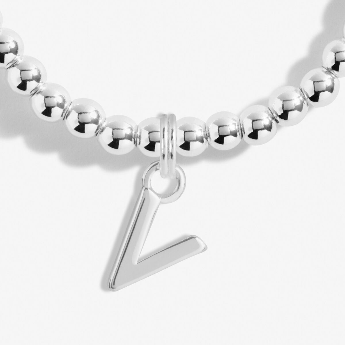 Joma Letter V Initial bracelet - Carathea jewellers