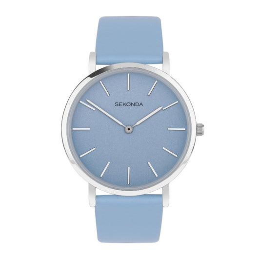 Sekonda ladies watch pale blue - Carathea