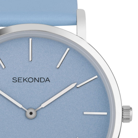 Sekonda ladies watch pale blue - Carathea