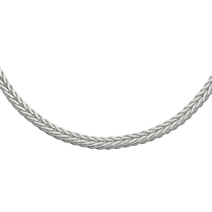 Silver foxtail necklace - Carathea