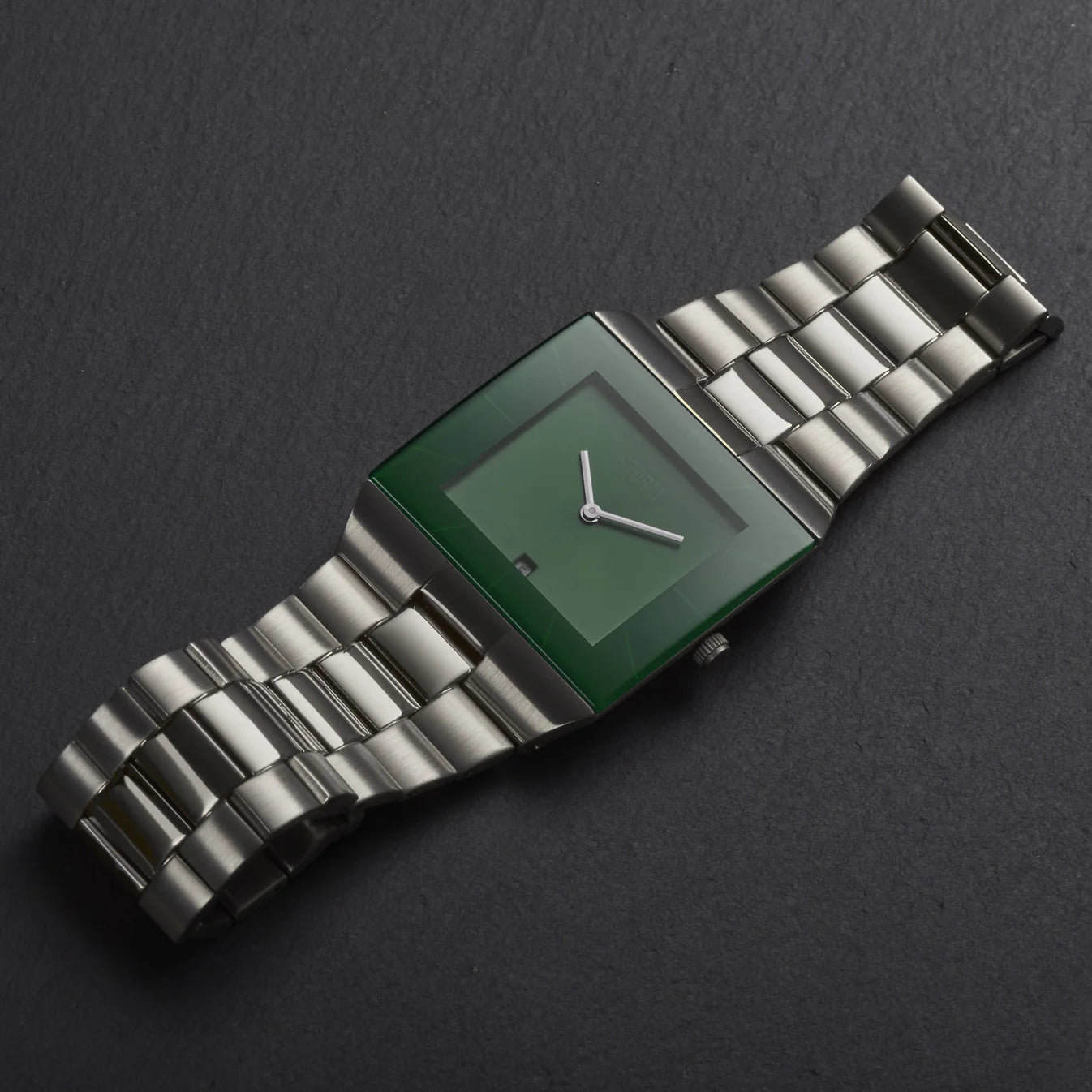 Men's Omari Grand with in green and silver - Carathea jewellers