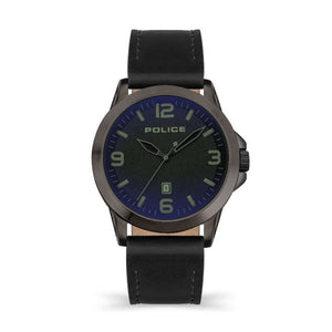 Police men's Cliff Gun watch in black - Carathea jewellers